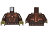 Torso SW Armor Neimoidian Warrior Pattern / Dark Brown Arms / Olive Green Hands