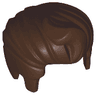 Minifigure, Hair Swept Back with Forelock