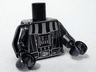 Torso SW Darth Vader Death Star Pattern / Chrome Black Arms / Chrome Black Hands