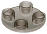 Plate, Round 2 x 2 with Rounded Bottom (Boat Stud)