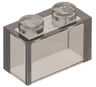 Brick 1 x 2 without Bottom Tube