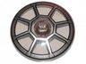 Dish 4 x 4 Inverted (Radar) with Open Stud with Silver Radial TIE Bomber / Fighter Cockpit Pattern
