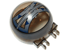 Windscreen 6 x 6 x 3 Canopy Dome Half Sphere with Dual 2 Fingers with SW Droid Tri-Fighter Dark Blue Triangles Pattern