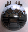 Windscreen 6 x 6 x 3 Canopy Dome Half Sphere with Dual 2 Fingers with SW Sith Fighter Pattern