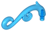 Plant Stem, Curved with Bar, Thorns, and Swirls