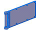 Flag 7 x 3 with Bar Handle