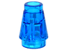 Cone 1 x 1 with Top Groove