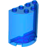 Cylinder Half 2 x 4 x 4