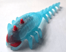 Hero Factory Brain with Molded Hard Plastic Red Eyes and Spikes Pattern - Flexible Rubber