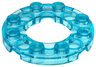 Plate, Round 4 x 4 with 2 x 2 Round Open Center