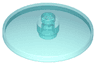Dish 4 x 4 Inverted (Radar) with Solid Stud