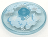 Dish 4 x 4 Inverted (Radar) with Solid Stud with Clouds and Snowflakes Pattern
