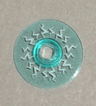 Dish 2 x 2 Inverted (Radar) with White Lightning Bolts Pattern