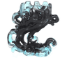 Minifigure Pedestal Ghost / Smoke with Marbled Black Pattern