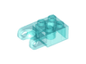 Technic, Brick Modified 2 x 2 with Ball Socket and Axle Hole - Straight Forks with Round Ends and Open Sides