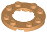 Plate, Round 4 x 4 with 2 x 2 Round Open Center