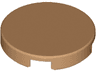 Tile, Round 2 x 2 with Bottom Stud Holder
