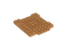 Brick, Modified 8 x 8 x 2/3 with 1 x 4 Indentations and 1 x 4 Plate