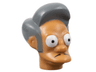 Minifigure, Head, Modified Simpsons Apu Nahasapeemapetilon Pattern