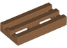 Tile, Modified 1 x 2 Grille with Bottom Groove