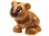 Hamster / Mouse, Friends Style with Black Eyes, Droopy Eyelids, and Reddish Brown Muzzle Pattern (Disney Chispi the Capybara)