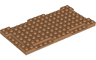 Brick, Modified 8 x 16 x 2/3 with 1 x 4 Indentations