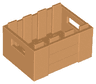 Container, Crate 3 x 4 x 1 2/3 with Handholds
