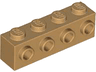 Brick, Modified 1 x 4 with Studs on Side