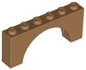 Arch 1 x 6 x 2 - Thick Top with Reinforced Underside
