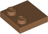Tile, Modified 2 x 2 with Studs on Edge