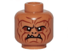 Minifigure, Head Alien with SW Klatooinian Raider Pattern