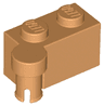 Hinge Brick 1 x 4 Swivel Top