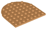 Plate, Round 8 x 8 Rounded End