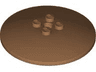 Dish 6 x 6 Inverted (Radar) - Solid Studs