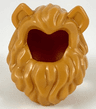 Minifigure, Hair Lion's Mane with Nougat Cat Ears Pattern