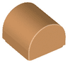 Slope, Curved 1 x 1 x 2/3 Double