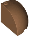 Brick, Round Corner 4 x 4 x 2 2/3 Dome Top