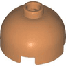 Brick, Round 2 x 2 Dome Top