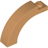 Arch 1 x 4 x 2 1/3 Curved Top