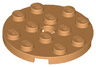 Plate, Round 4 x 4 with Hole