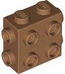 Brick, Modified 1 x 2 x 1 2/3 with Studs on Side and Ends