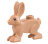 Hare, Standing with Black Eyes with White Pupils Pattern