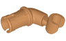 Arm with Technic Pin with Medium Nougat Hand