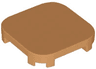 Tile, Modified 4 x 4 with Rounded Corners and 4 Feet