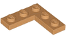 Plate 3 x 3 Corner