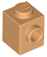 Brick, Modified 1 x 1 with Stud on Side