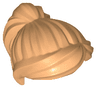 Minifigure, Hair Female Ponytail and Swept Sideways Fringe