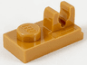 Plate, Modified 1 x 2 with Clip with Center Cut on Top