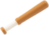 Minifigure, Utensil Baseball Bat 4L with White Grip Handle Pattern