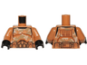 Torso SW Armor Camouflage Clone Trooper Pattern / Medium Nougat Arms / Black Hands
